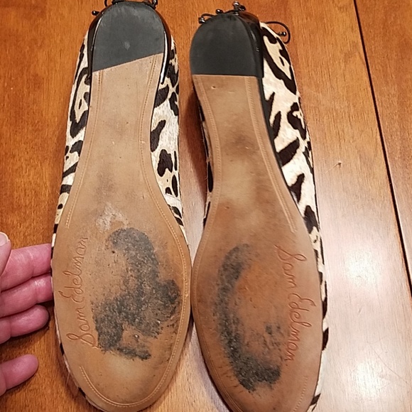 Sam Edelman cowhide cheetah print flats - Picture 5 of 5